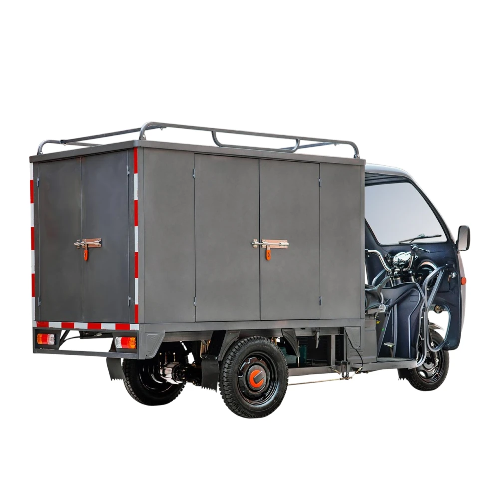  Грузовой электротрицикл Rutrike КАРГО 1500 60V1000W зеленый 11